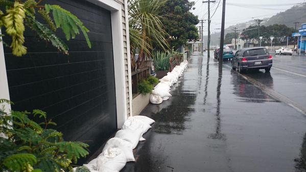 (Lyall Bay in Wellington)