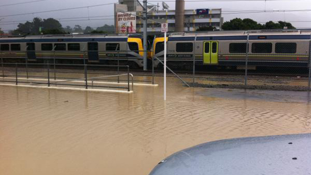 Porirua Station underpass (via Twitter) 