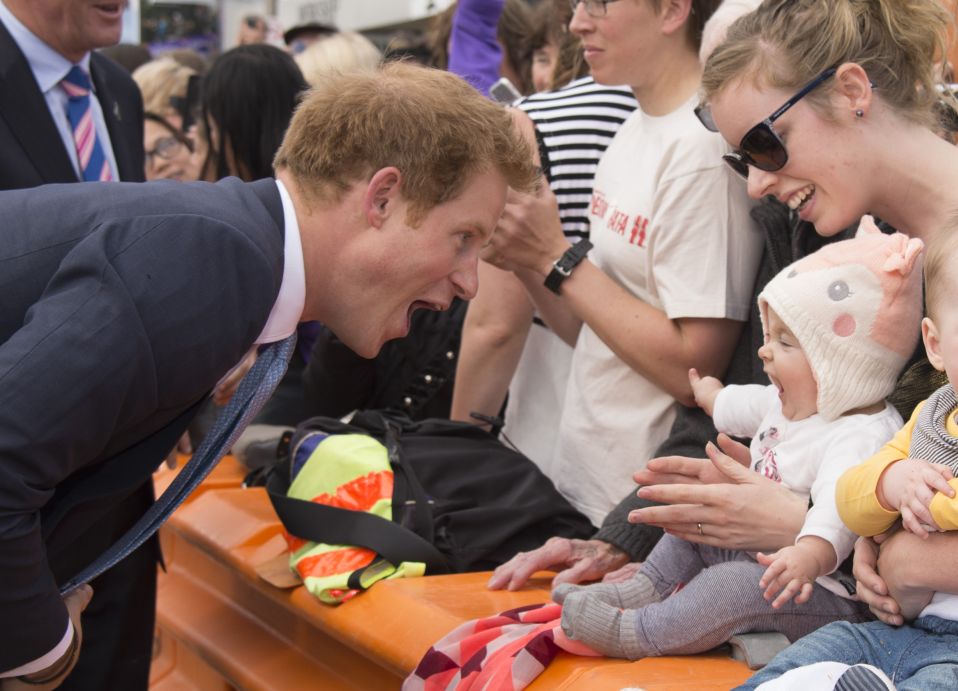 Prince Harry meets the people of Christchurch after visiting the 'Quake City' Museum / Photo: Getty Images