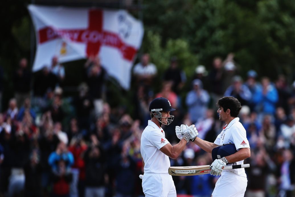 Cook and Compton showed their steel, with a double century partnership to help secure a draw. 