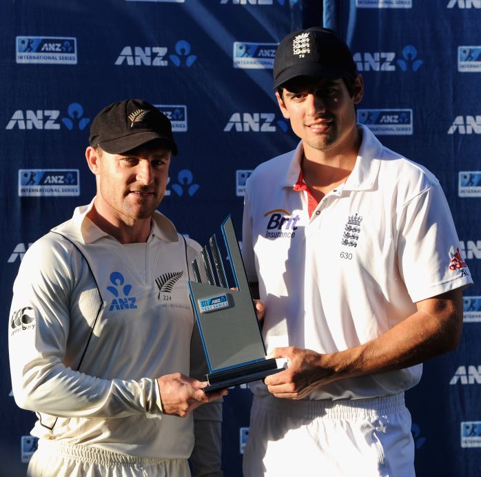 After three tests in New Zealand, the series was shared 0-0. 