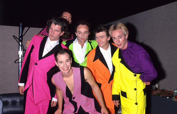 Split Enz were awarded at the celebrations last night. (Getty Images)