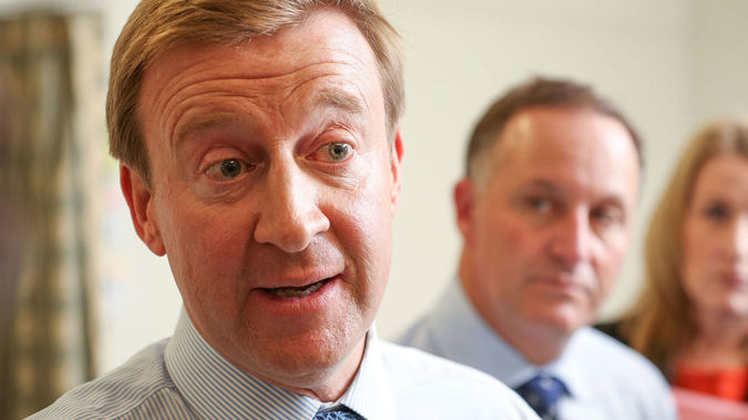 Health Minister Jonathan Coleman and Prime Minister John Key (Getty Images)