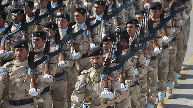Iraqi soldiers (Getty Images) 