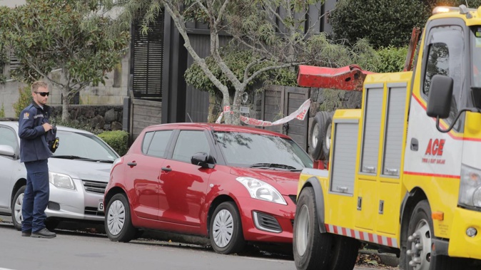 Helena Wakefield (inset) was found dead in her car in Remuera, where she had been living. The council is reviewing its response to calls about her from the public. Photo / Michael Craig