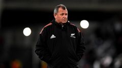 All Blacks coach Ian Foster looks on ahead of the International Test Match between the New Zealand All Blacks and Fiji at Forsyth Barr Stadium. (Photo / Getty Images)