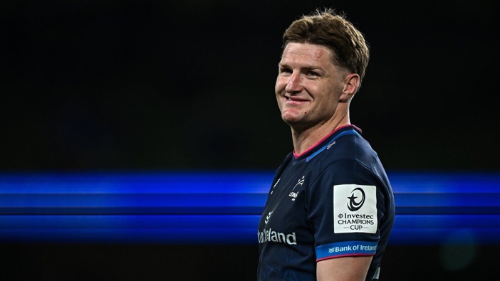 Jordie Barrett is currently on sabbatical with Irish club Leinster. Photo / Getty Images