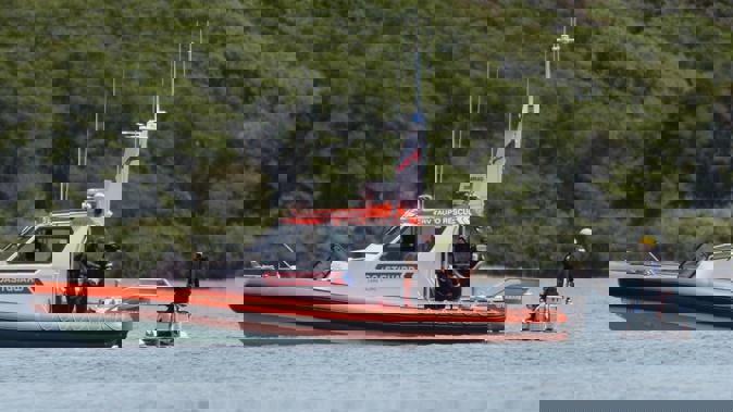 The Coastguard was heavily involved in the search, both on the water and in the air. (Photo / NZME)