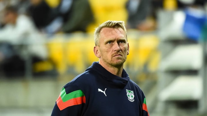 Warriors coach Andrew Webster. Photo / Photosport