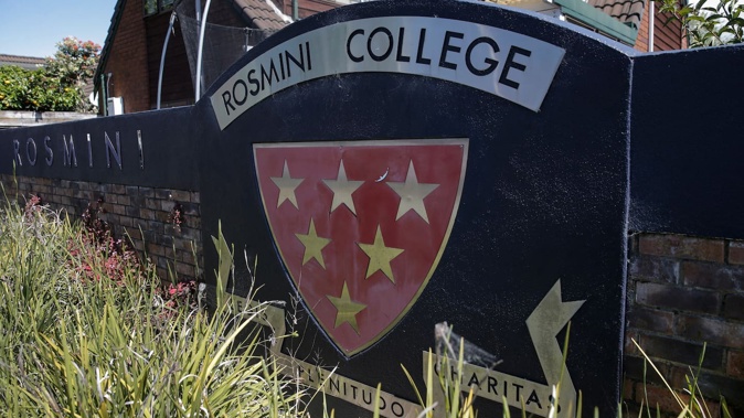 The two assaults happened outside Rosmini College on Auckland's North Shore. Photo / Alex Burton