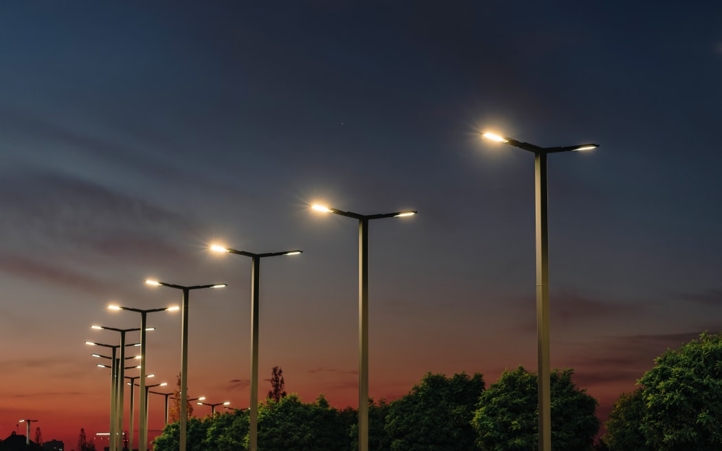 A former councillor wants Wellington City Council to check the capital's 17,000 LED lamps after noticing a large LED lantern on the ground and seeing other street lamps with wires hanging out of them (file picture). Photo: 123RF