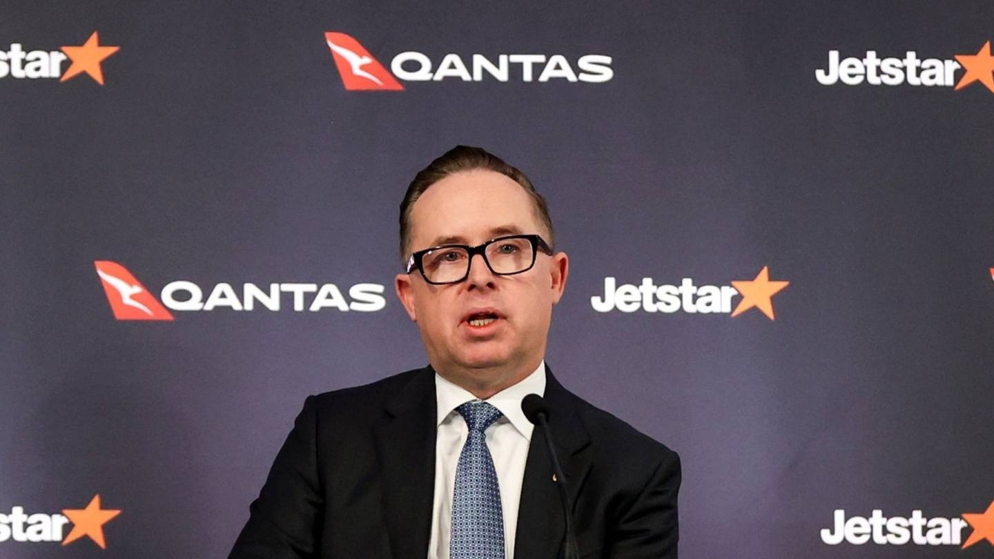 Qantas CEO Alan Joyce. Photo / Bloomberg