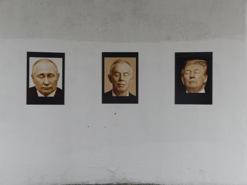 All 10 prints in photographer Jon Carapiet's exhibition, Legacy, were stolen from the Silo 7 space overnight. Photo / Auckland Festival of Photography (AFP)