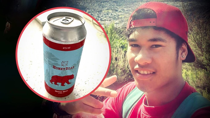 Aiden Sagala died after drinking beer allegedly contaminated with methamphetamine.