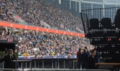 The Field club section of One NZ Stadium in Christchurch on April 25, 2026. Herald photograph by Alyse Wright