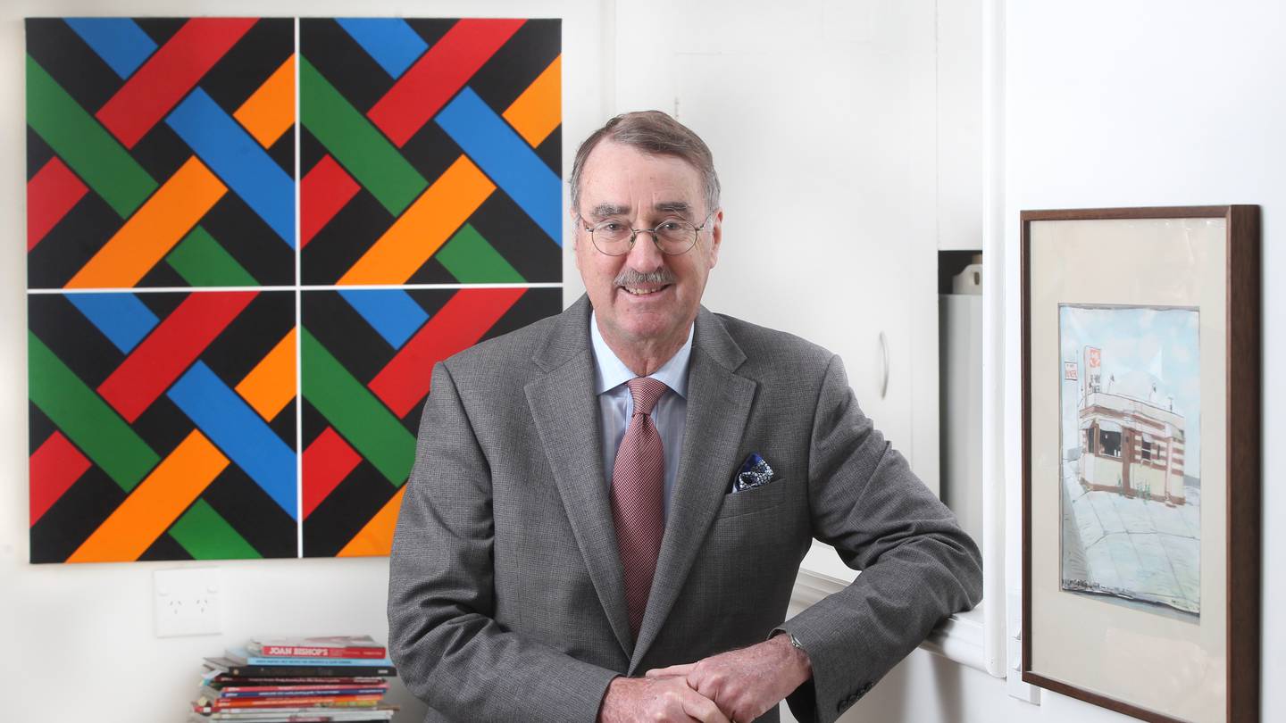 Paul East at home in 2013. Photo / Stephen Parker