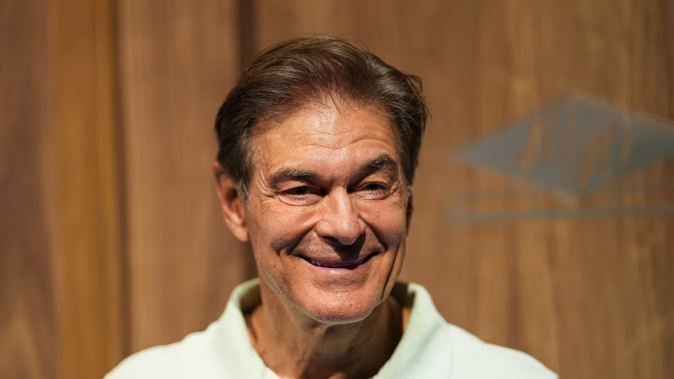 Mehmet Oz, a former surgeon and TV celebrity known as “Dr Oz,” has been chosen to lead the United States’ massive public health insurance programme. Photo / Variety via Getty Images