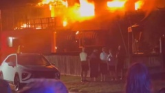 Fire and Emergency New Zealand received several reports regarding a fire in Hauturu St.