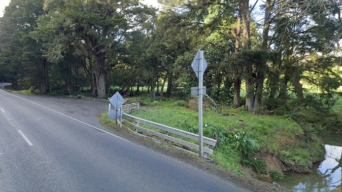 Police are piecing together what took place on the layby on Otaika Valley Road earlier this week. Photo / Supplied