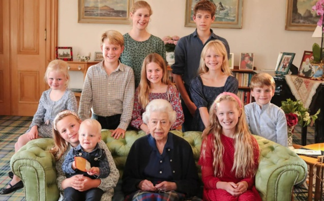 Buckingham Palace released the photo on April 21 last year to mark what would have been the late Queen's 97th birthday. Photo / @KensingtonRoyal / Twitter