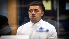 Patuawa Mihaka Nathan, 20, appears in the High Court at Auckland for his murder trial. Photo / Jason Oxenham
