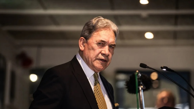 NZ First leader Winston Peters. Photo / RNZ, Samuel Rillstone