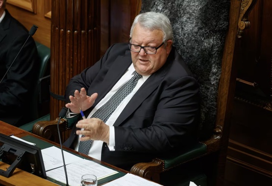 Speaker Gerry Brownlee during Question Time in Parliament, Wellington. Photo / Mark Mitchell