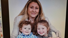 Amanda Kidd with children Samuel and Mariana, pictured when they were younger. (Photo / Supplied)
