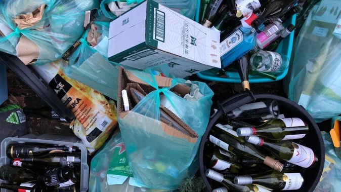 Glass recycling collections in Wellington may be delayed. Photo / File