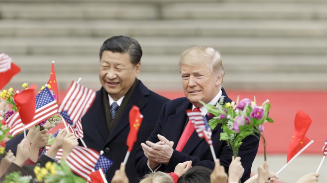 Officials from China and the US have agreed on a trade framework after talks in London. Photo / Getty Images