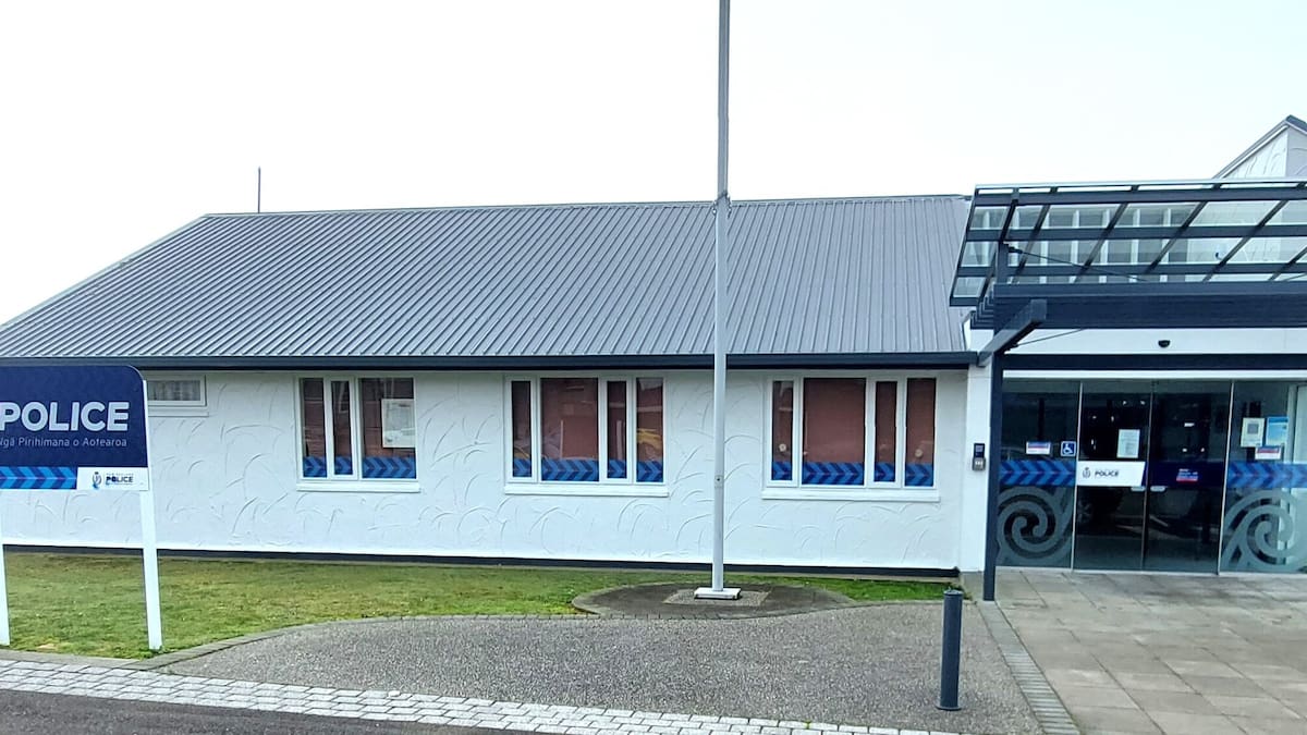 The Dannevirke Police Station is supported by up to 25 officers working across Tararua, police said. Photo / Leanne Warr