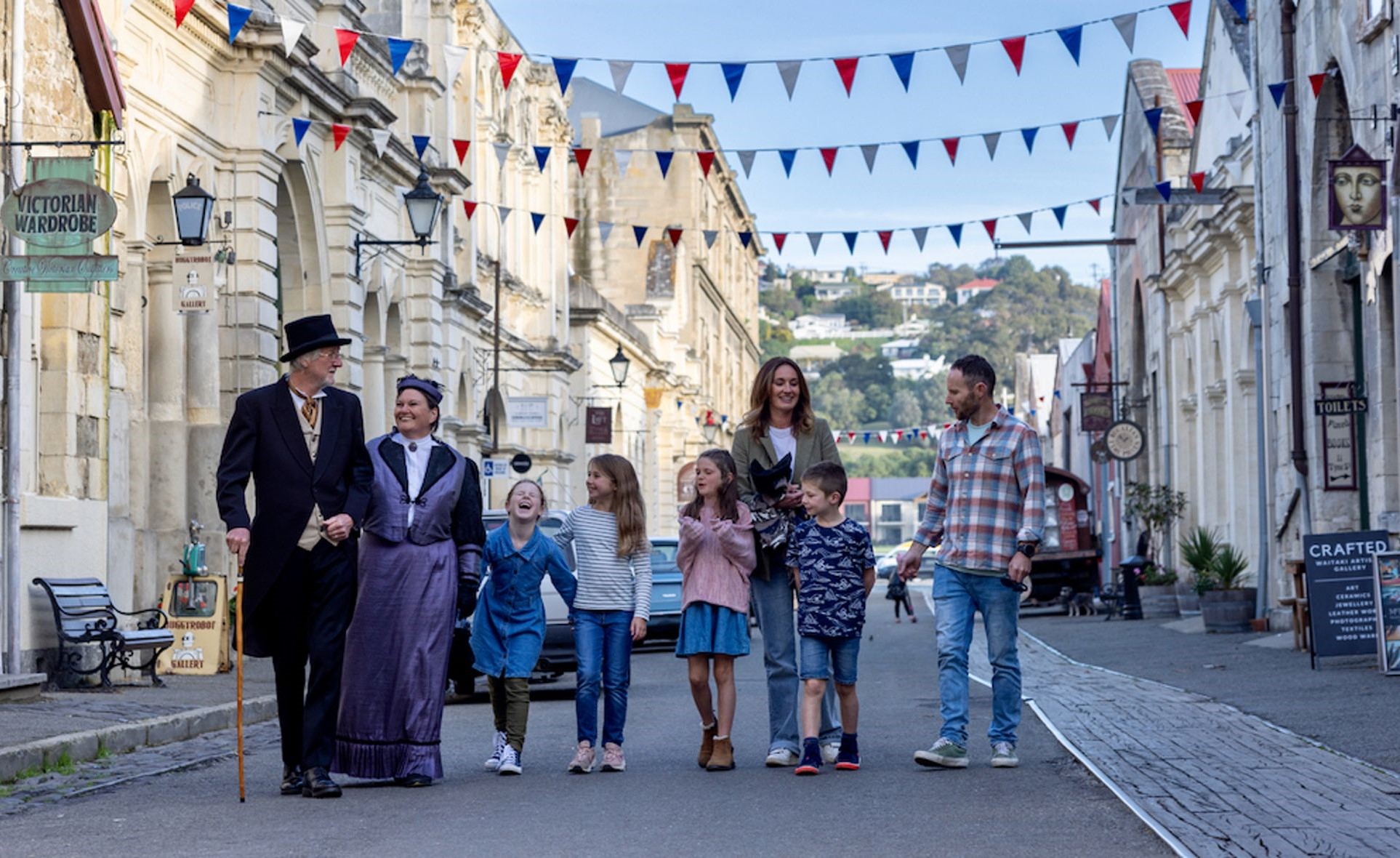 The Victorian Precinct in Ōamaru. Photo / Tohu Whenua