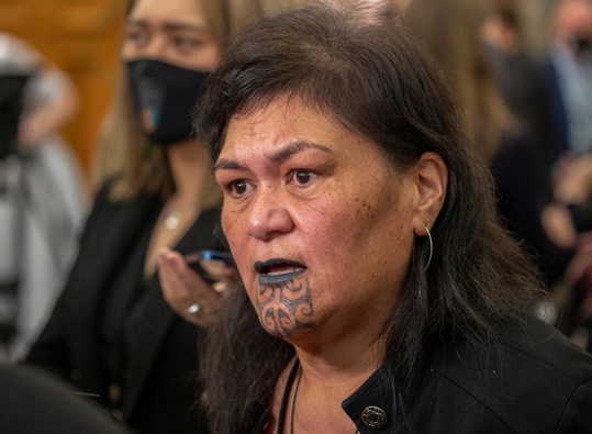 Foreign Affairs Minister Nanaia Mahuta during an interview at Parliament in Wellington. Photo / Mark Mitchell