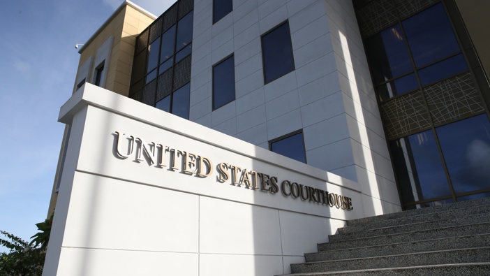 The United States Courthouse where WikiLeaks founder Julian Assange is expected to enter a guilty plea to an espionage charge ahead of his expected release is seen on June 26, 2024 in Saipan, Northern Mariana Islands. Photo / Getty