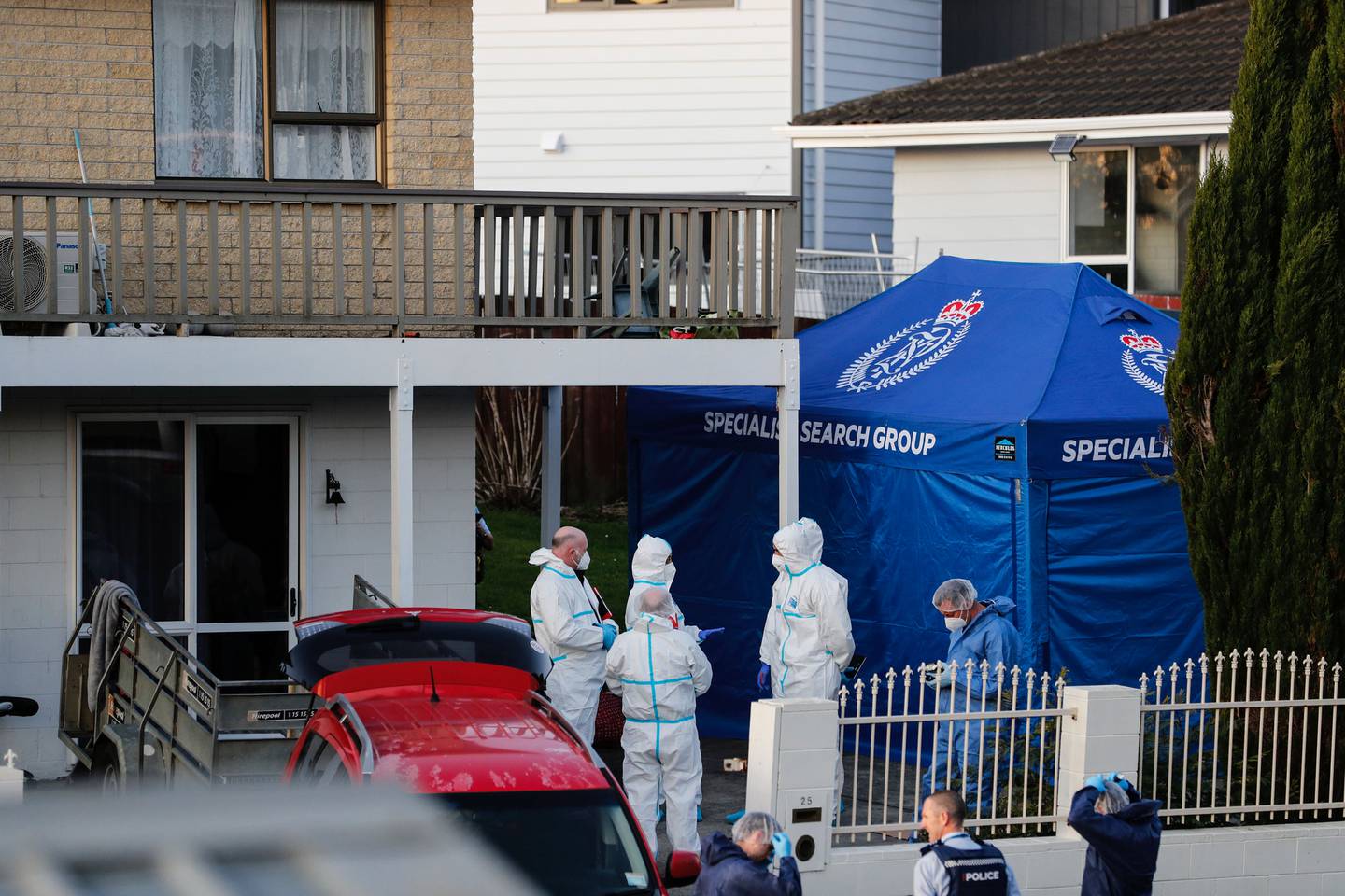 Interpol and South Korean authorities are helping police try to track the mother of the two children whose bodies were found stuffed in suitcases. Photo / Dean Purcell