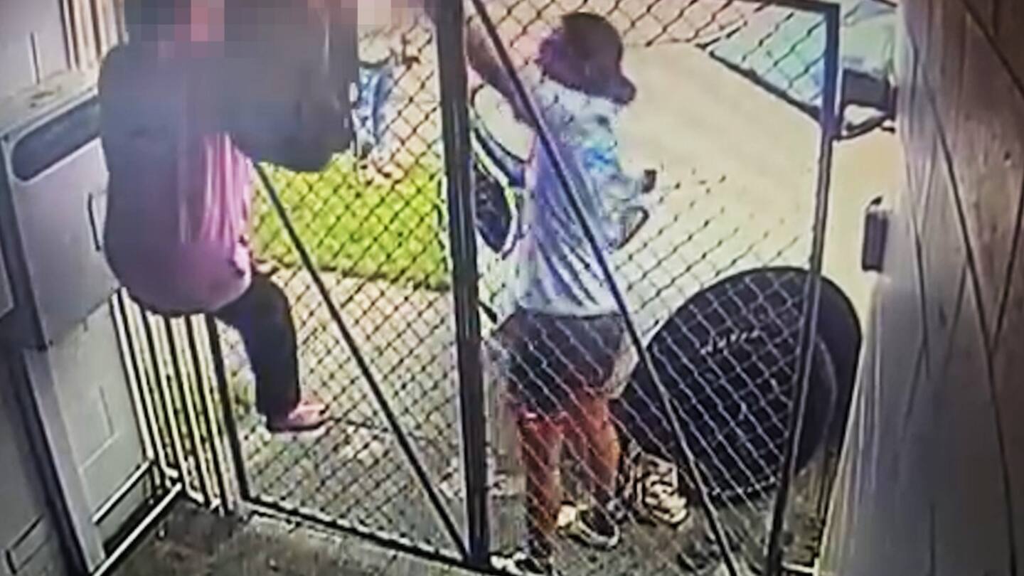 Woman uses car to disrupt suspected burglary