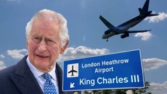 The palace reportedly rebuffed an offer to rename a Heathrow Terminal after King Charles III. Photo / 123rf, Britta Pedersen, AP