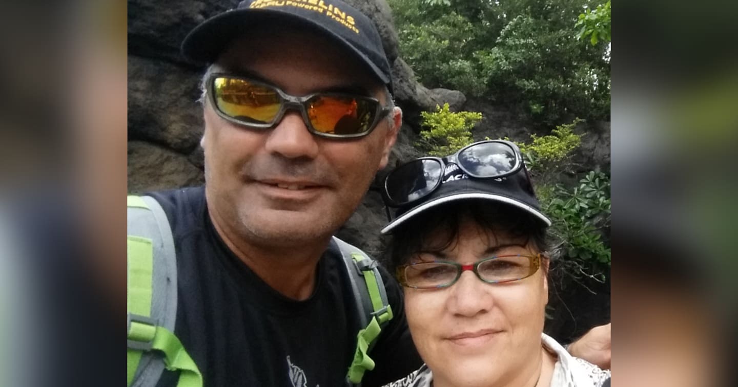 Daniel Stuart with wife Betty. Stuart was killed in a crash on a Queensland highway. Photo via NZ Herald