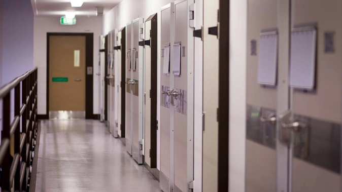 Forty-six men at the facility have returned positive rapid antigen tests for Covid. Photo / Dean Purcell.