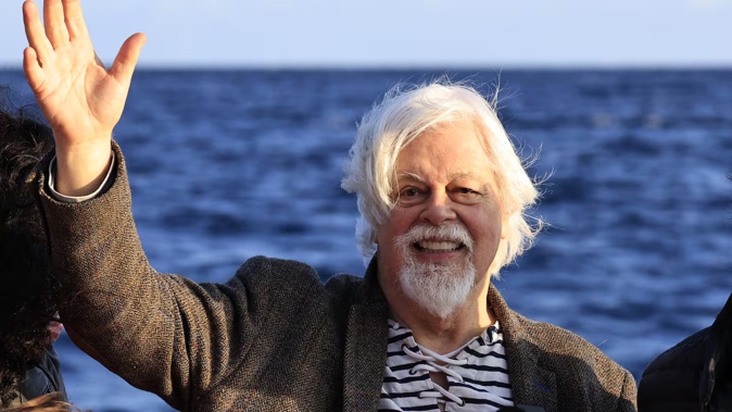 Global police organisation Interpol has lifted a red wanted notice requesting the arrest of Paul Watson, an anti-whaling activist and founder of the Sea Shepherd NGO, one of his lawyers told AFP. Photo / AFP