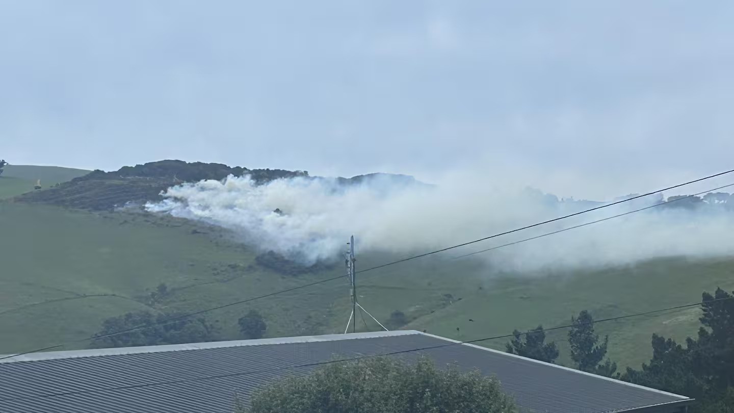 Large fires visible across Dunedin but under control, crews say
