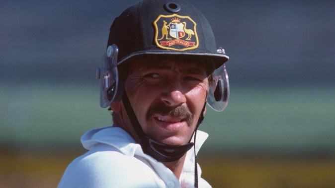 Australian cricketer Rod Marsh during a match in The Ashes series, December 1982. (Photo / Getty)