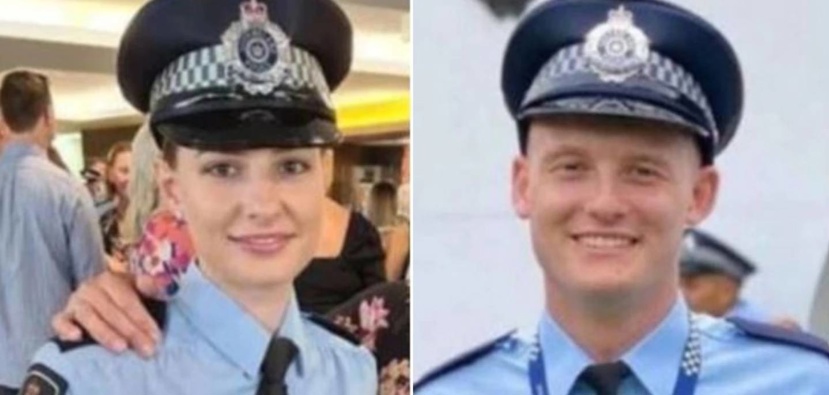 Constables Rachel McCrow, 26, and Matthew Arnold, 29, were gunned down at a property in the western Darling Downs region.