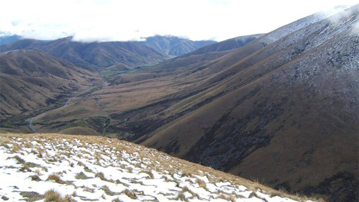 High country station Dunstan Downs. (Photo / Supplied - Toitū Te Whenua Land Information New Zealand (LINZ)