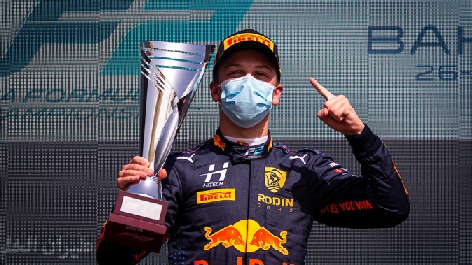 Kiwi F2 driver Liam Lawson. (Photo / Photosport)