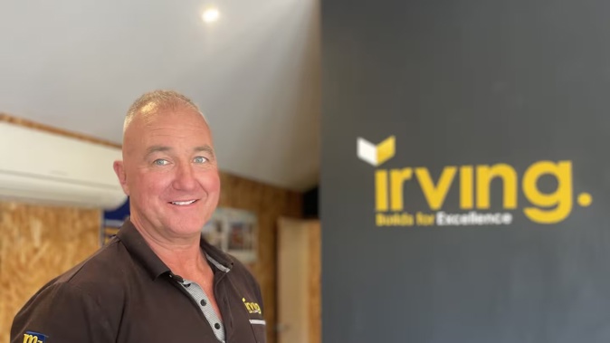 Builder Lance Irving considered collapsing his business due to the financial stress he faced in the construction sector - but sought help.