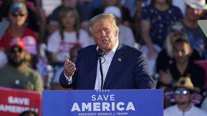 Former US president Donald Trump is reportedly furious the candidates he backed have failed to gain traction in the US midterms. Photo / AP