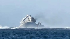 The final report into why HMNZS Manawanui hit a Samoan reef last October and sunk is being delivered today. Photo / Profile Boats