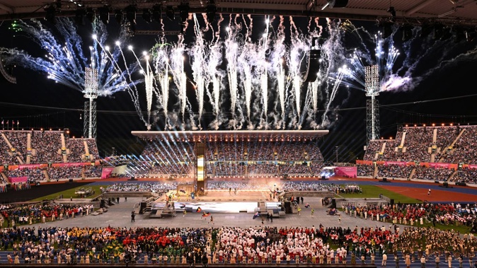 The closing ceremony of the XXII Commonwealth Games on Day 11 in Birmingham, England, August 8, 2022. Photo / Photosport