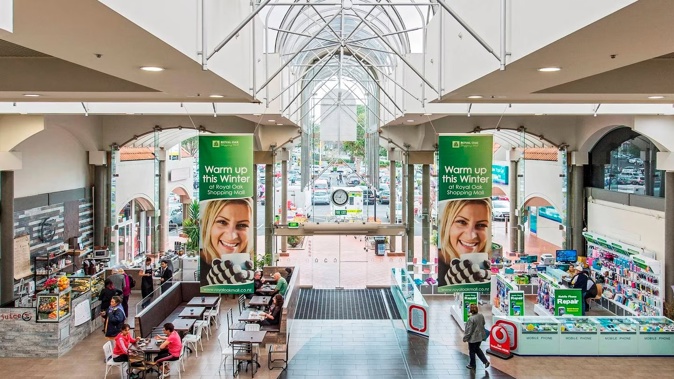 The heist, in which an estimated $200,000 worth of jewellery was stolen, took place at Royal Oak Shopping Mall. Photo / NZME